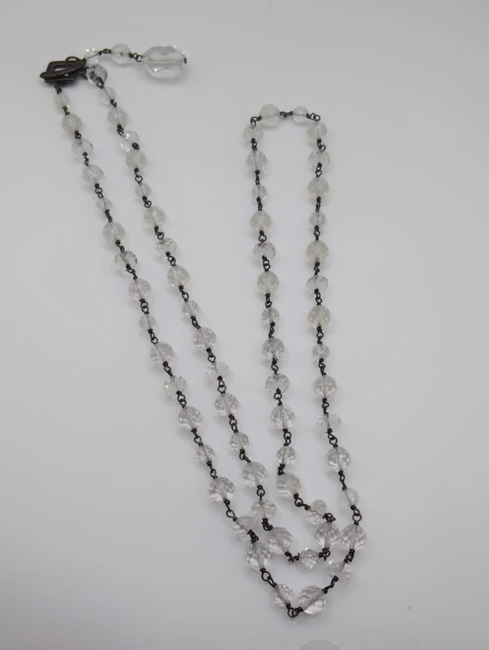 Silpada Retired Clear Crystal Necklace